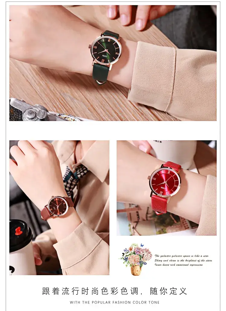 Gedi Roman Numeral Women's Watch Black Rose Gold — feature 6