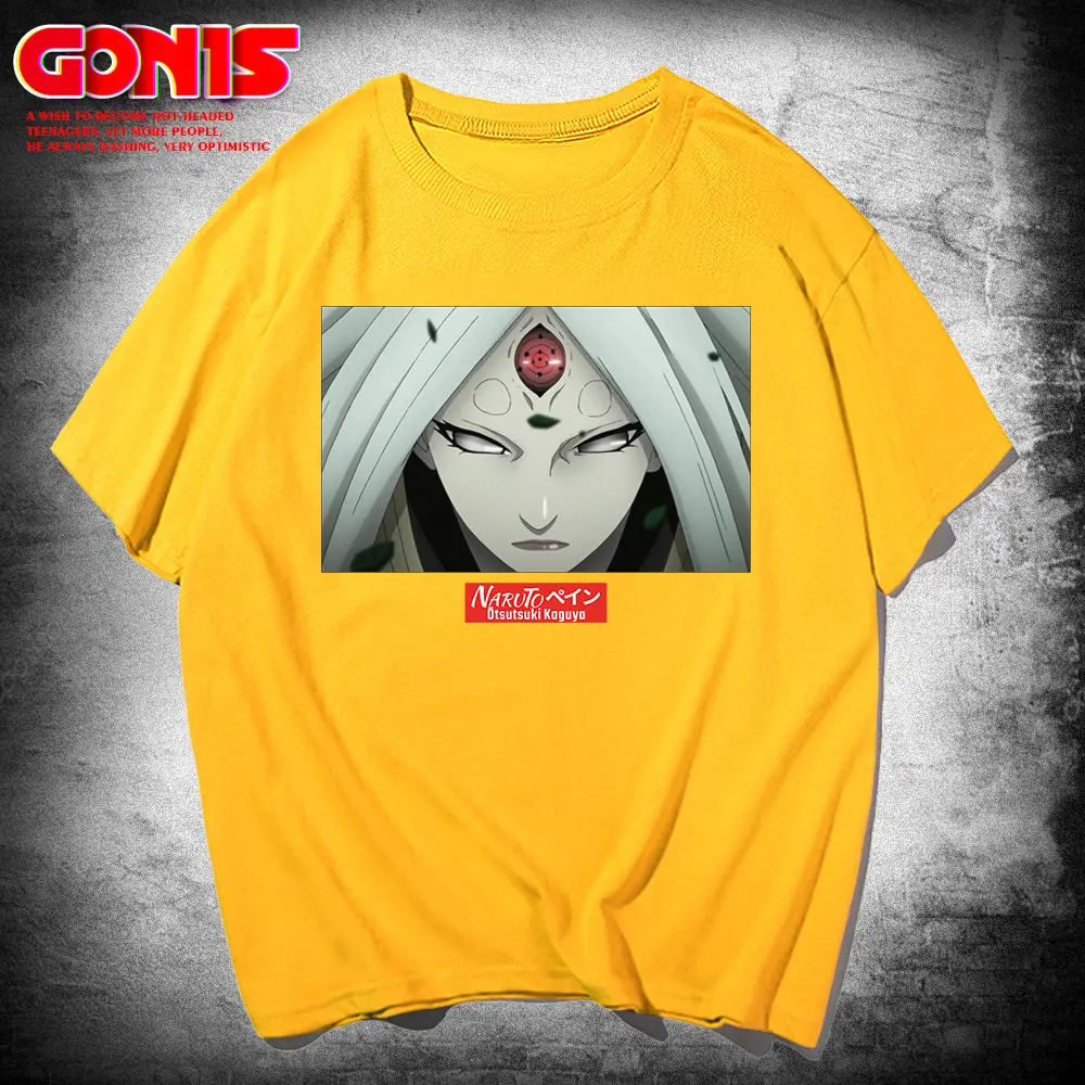 Naruto Anime T-Shirt White Loose Cotton Summer - Image 3