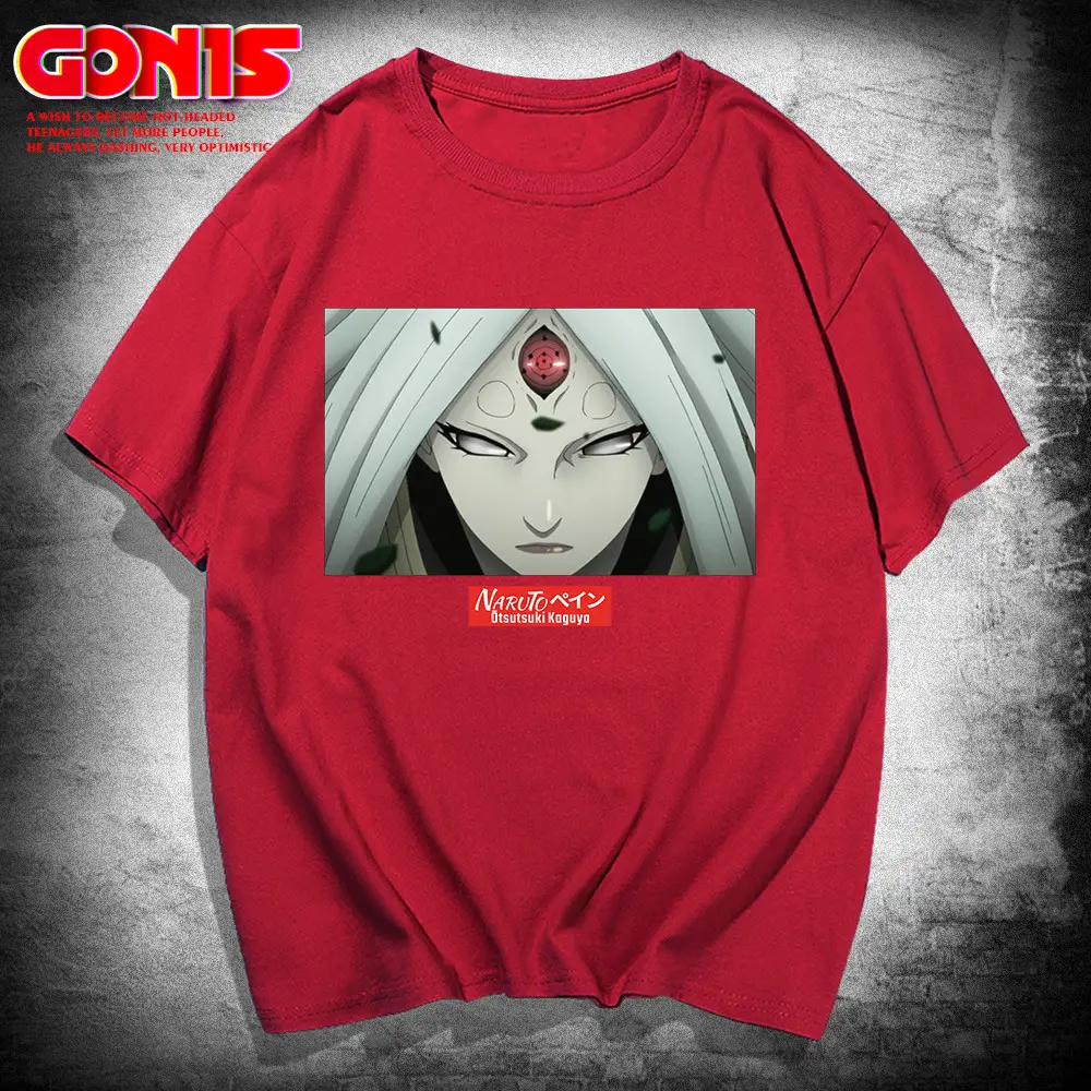 Naruto Anime T-Shirt White Loose Cotton Summer - Image 4