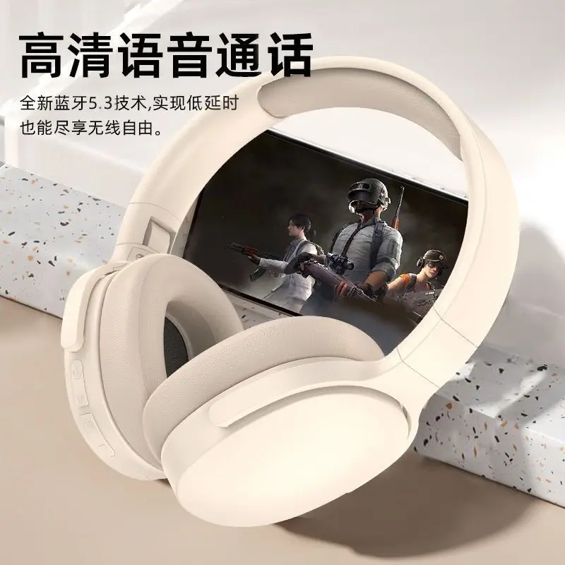 Wireless Bluetooth Headset P2961 Beige - Image 7
