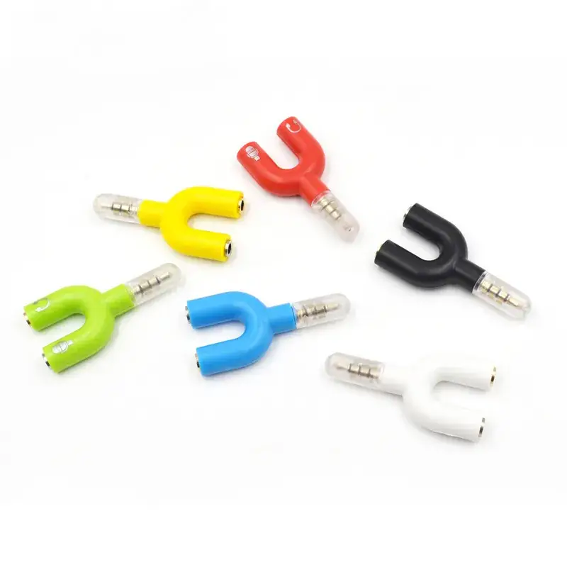 One-two Audio Adapter U-Shaped 3.5mm Converter - Image 5