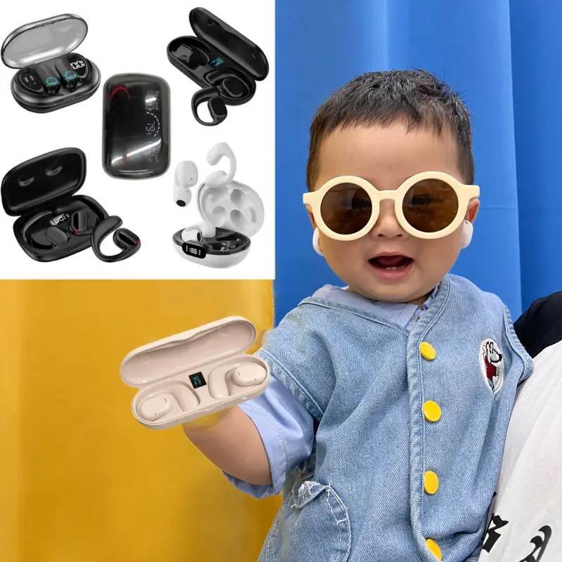 Wireless Bluetooth Headset with Sound Enhancement & Long Battery — feature 2