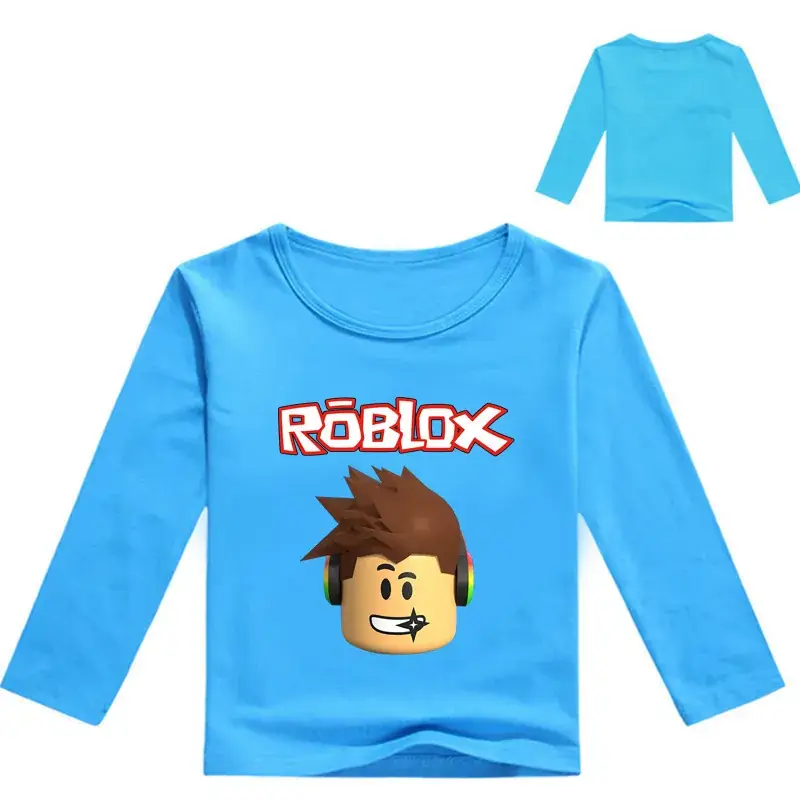 Roblox Long Sleeve Kids T-Shirt Yellow - Image 9