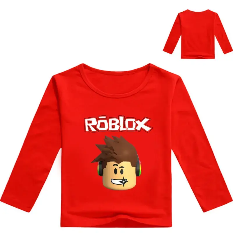 Roblox Long Sleeve Kids T-Shirt Yellow - Image 11