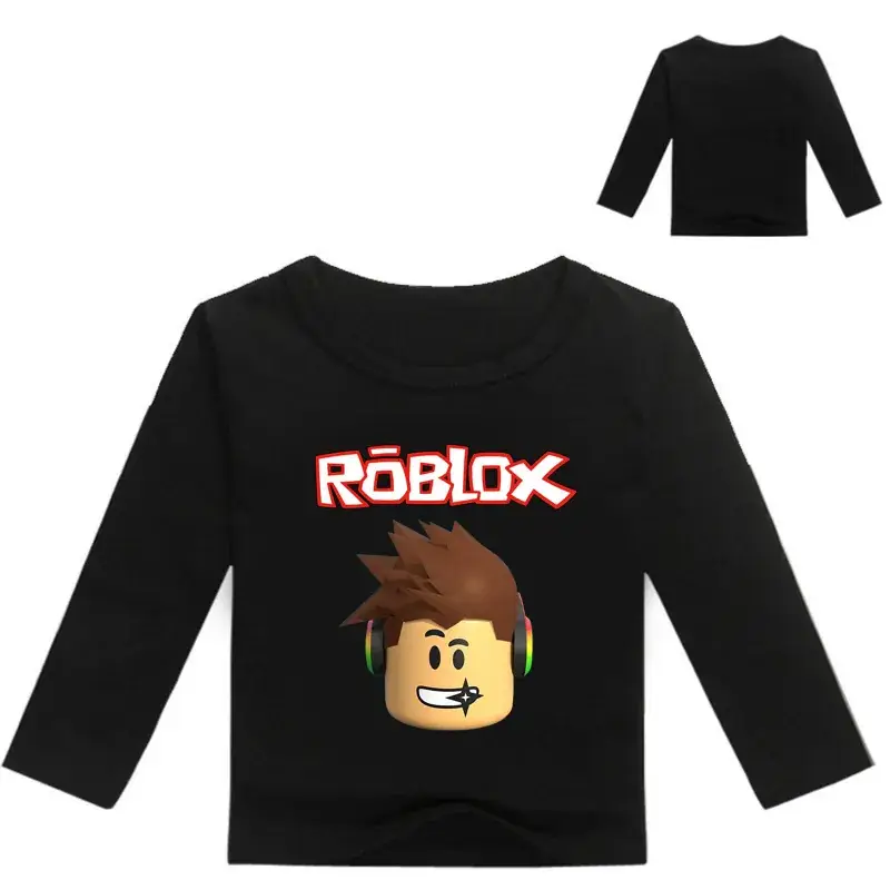 Roblox Long Sleeve Kids T-Shirt Yellow - Image 12