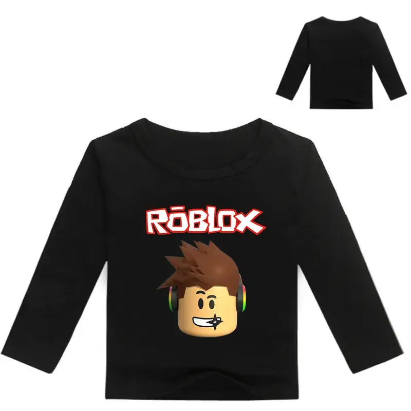 Roblox Long Sleeve Kids T-Shirt Yellow — feature 6