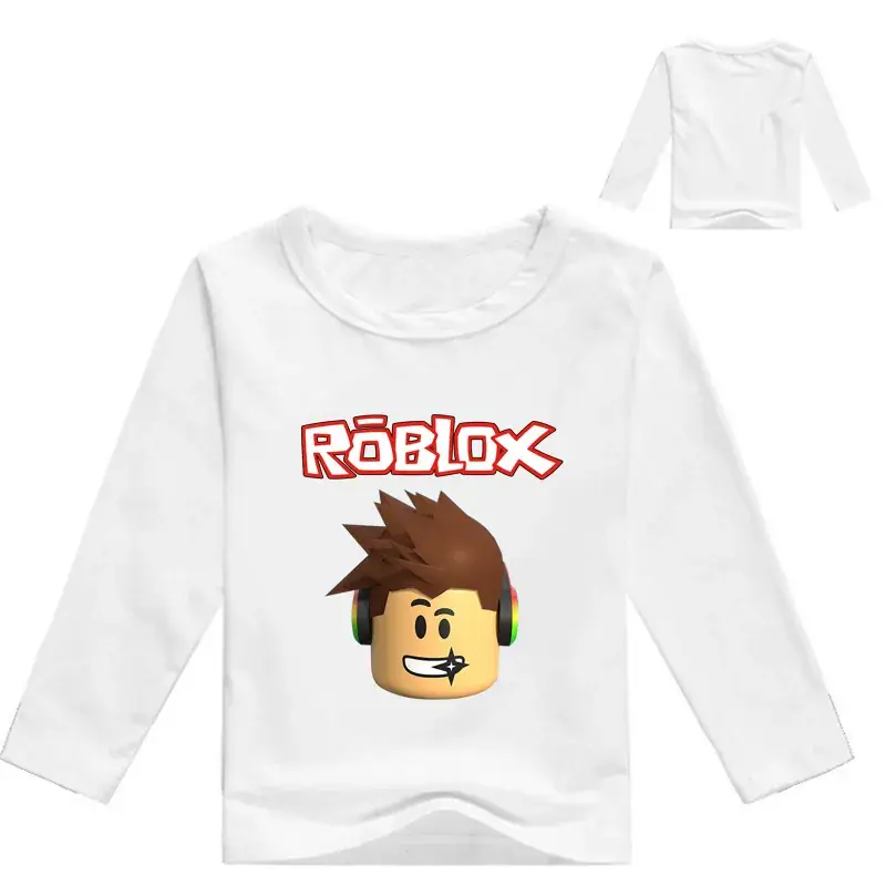 Roblox Long Sleeve Kids T-Shirt Yellow — feature 8