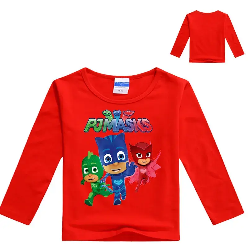 PJ Masks Long Sleeve T-Shirt Pink Kids 2-Pack - Image 9