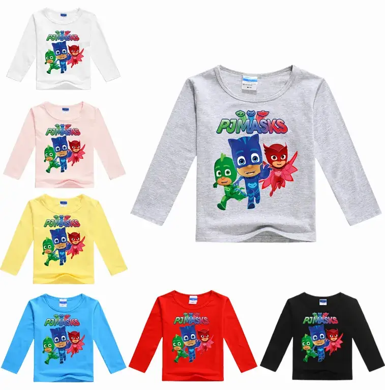 PJ Masks Long Sleeve T-Shirt Pink Kids 2-Pack — feature 2