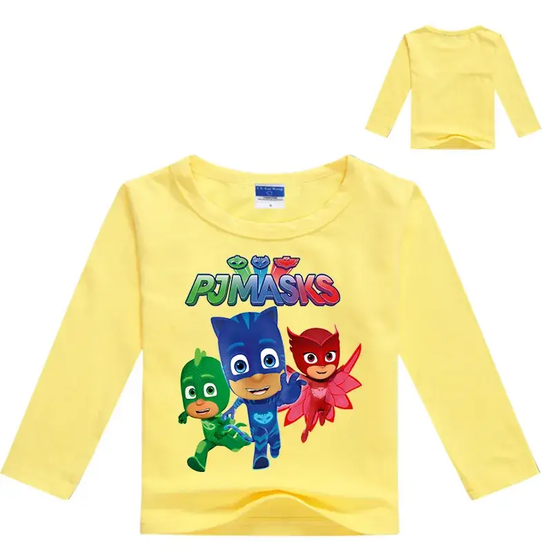 PJ Masks Long Sleeve T-Shirt Pink Kids 2-Pack - Image 3
