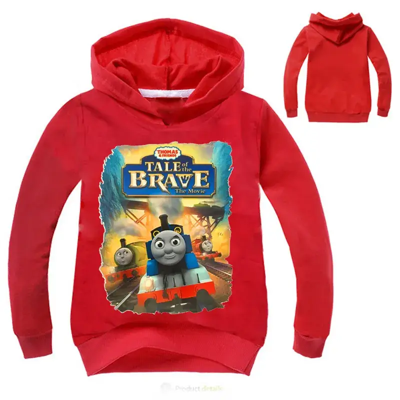 Red Thomas & Friends Hoodie for Boys Girls Small — feature 17