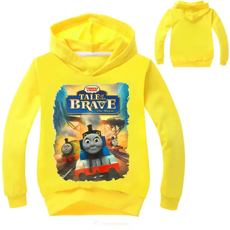 Red Thomas & Friends Hoodie for Boys Girls Small - Image 2