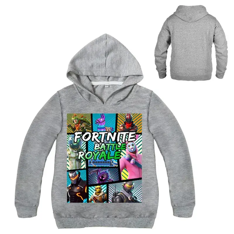 Pink Fortnite Printed Hoodie for Boys — feature 4