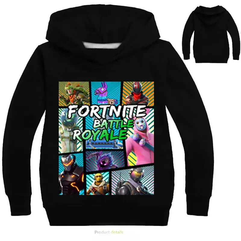 Pink Fortnite Printed Hoodie for Boys - Image 5