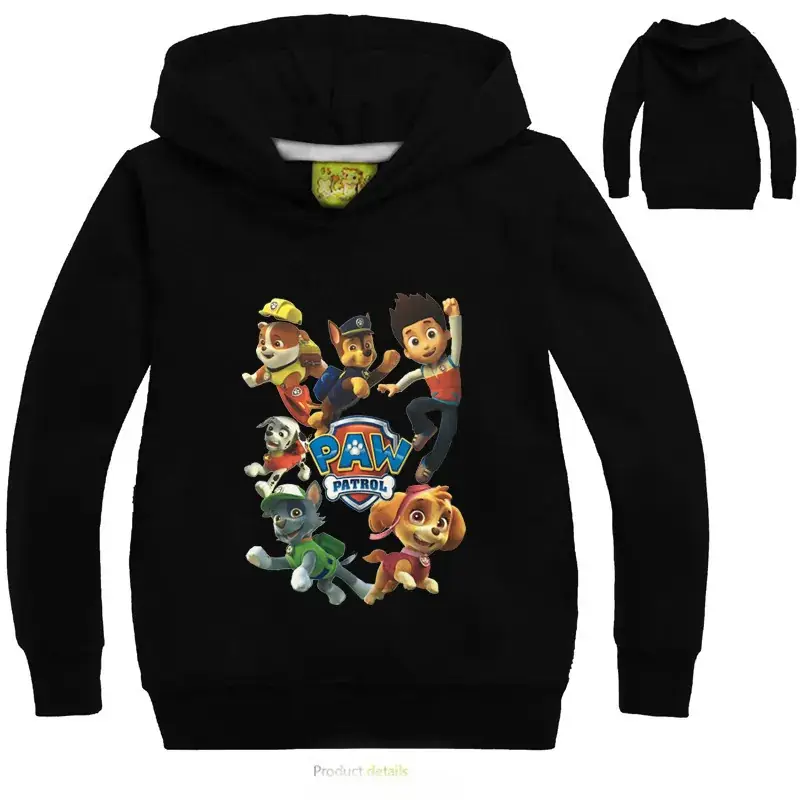 Red Cartoon Dog Hoodie Set for Kids - Image 9
