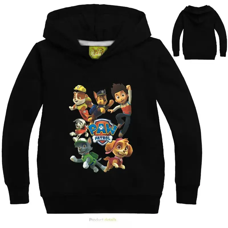 Red Cartoon Dog Hoodie Set for Kids - Image 3
