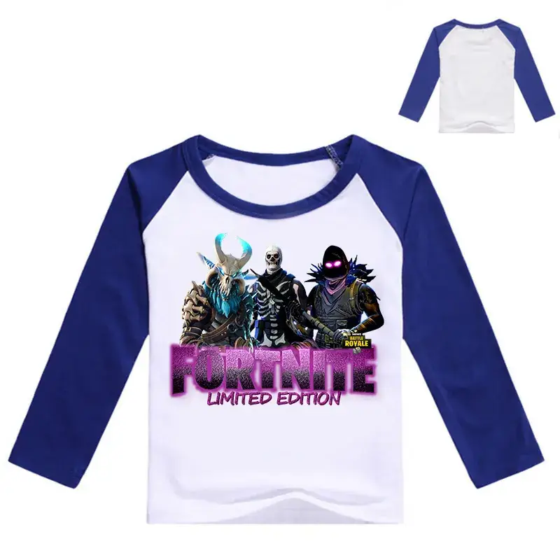 Fortnite Limited Edition Kids Long Sleeve T-Shirt Yellow White