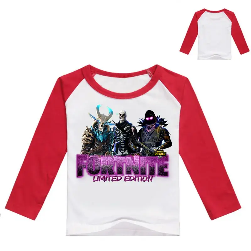 Fortnite Limited Edition Kids Long Sleeve T-Shirt Yellow White — feature 9