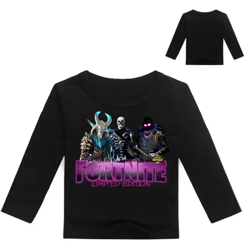 Fortnite Limited Edition Kids Long Sleeve T-Shirt Yellow White