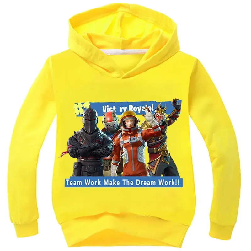 Victor's Comic Hoodie for Kids Grey Long Sleeve - Image 9