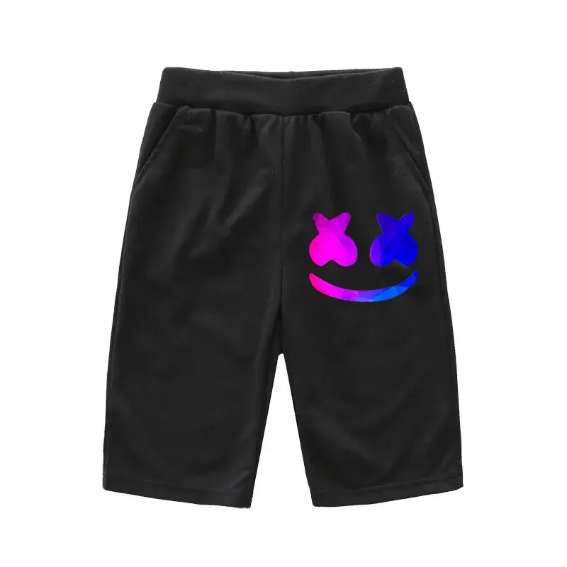 Children's Black Fortnite Shorts Middle Size - Image 3