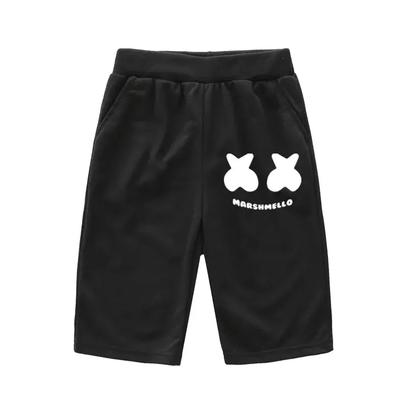 Children's Black Fortnite Shorts Middle Size — feature 4