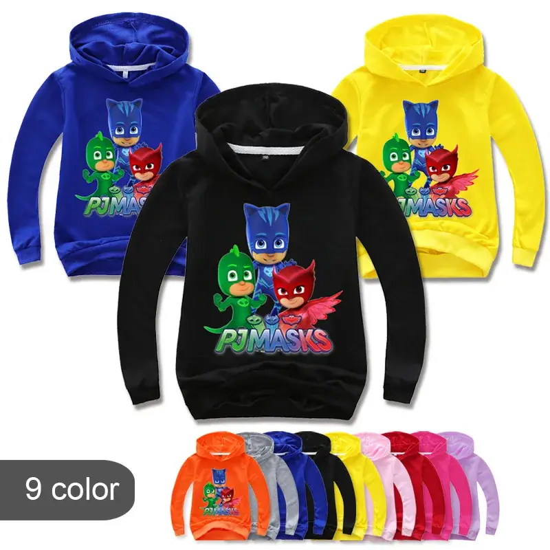 Children's PJ Masks Hoodie Set 9 Colors — feature 1