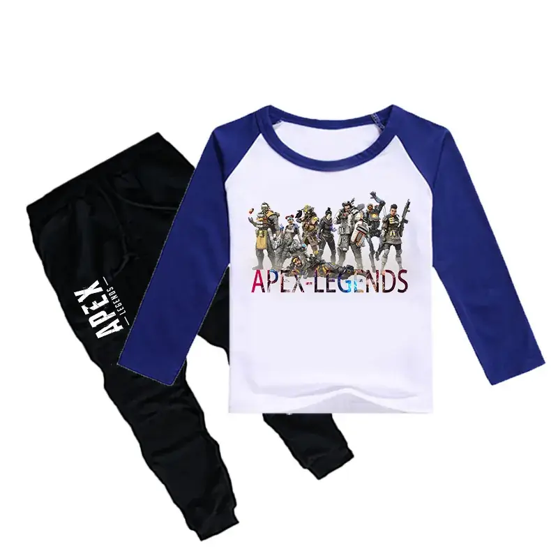 APEX Kids Yellow Long Sleeve T-Shirt + Black Trousers Set — feature 12