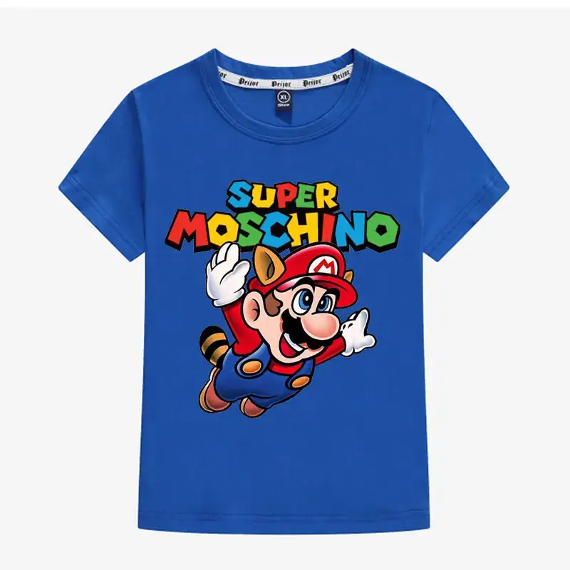 Super Moschino T-Shirt White 26cm - Image 6