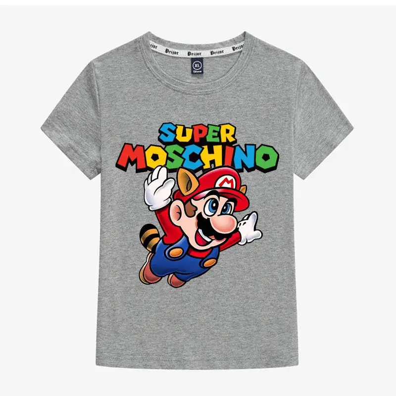 Super Moschino T-Shirt White 26cm - Image 10