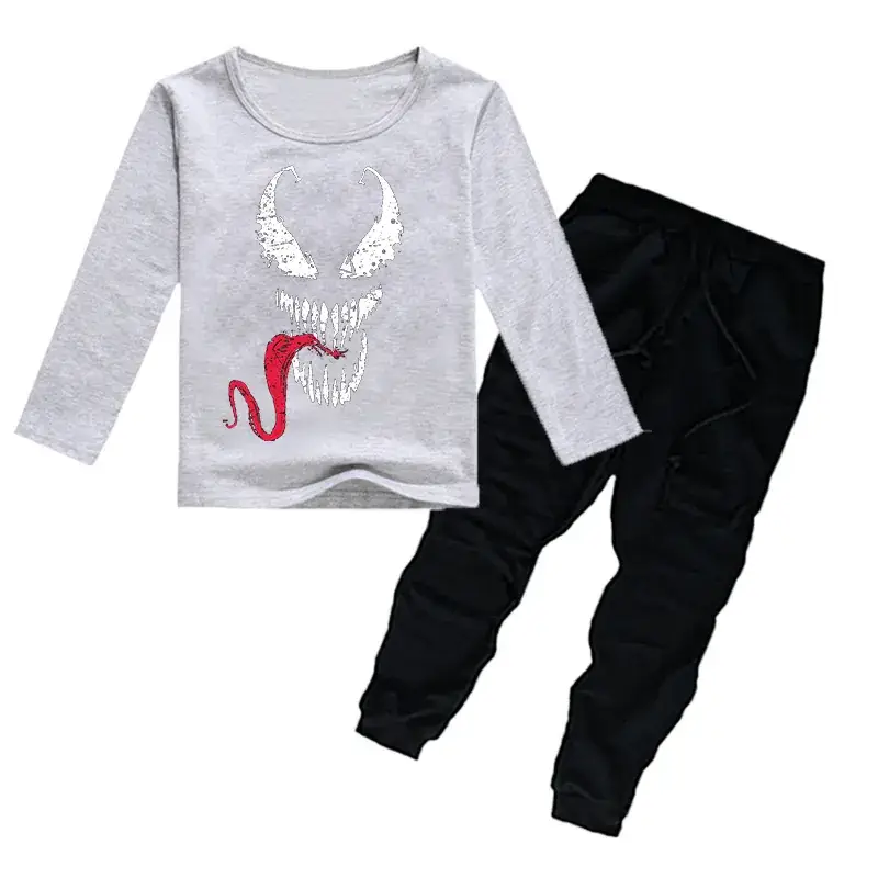 2020 Summer Kids Long Sleeve T-Shirt + Jogger Pants Set — feature 8