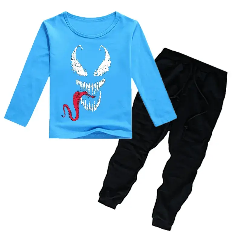 2020 Summer Kids Long Sleeve T-Shirt + Jogger Pants Set — feature 9