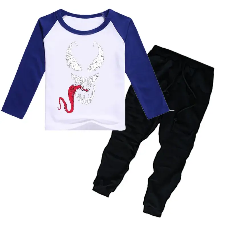 2020 Summer Kids Long Sleeve T-Shirt + Jogger Pants Set - Image 10