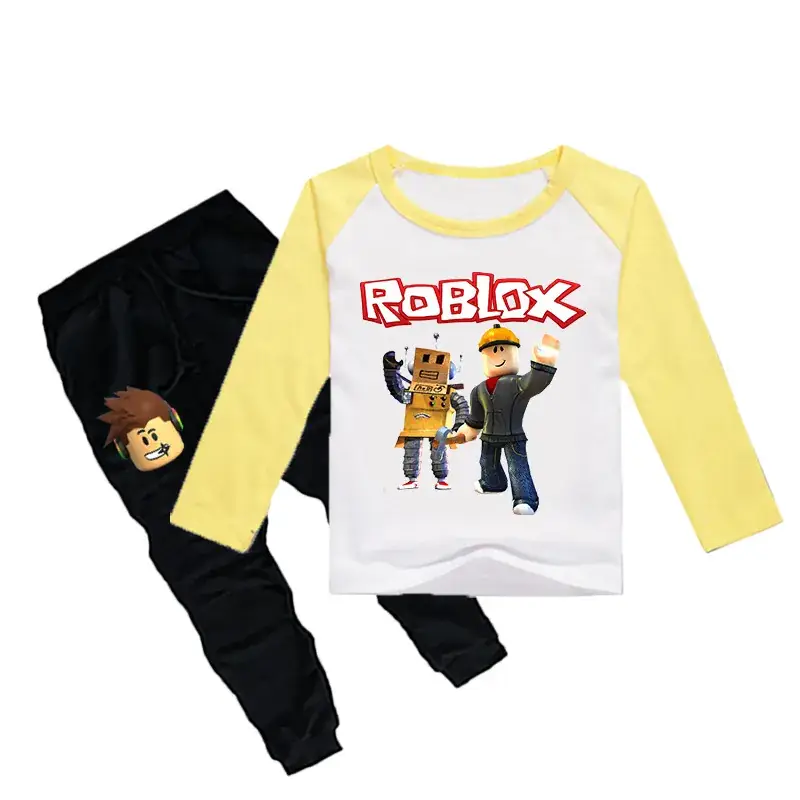Roblox Kids T-Shirt & Leggings Set Black Cotton — feature 13