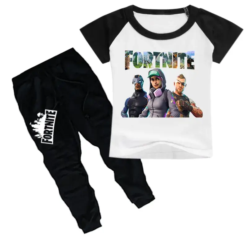 Fortnite Printed Kids T-Shirt & Jogger Pants Set — feature 3