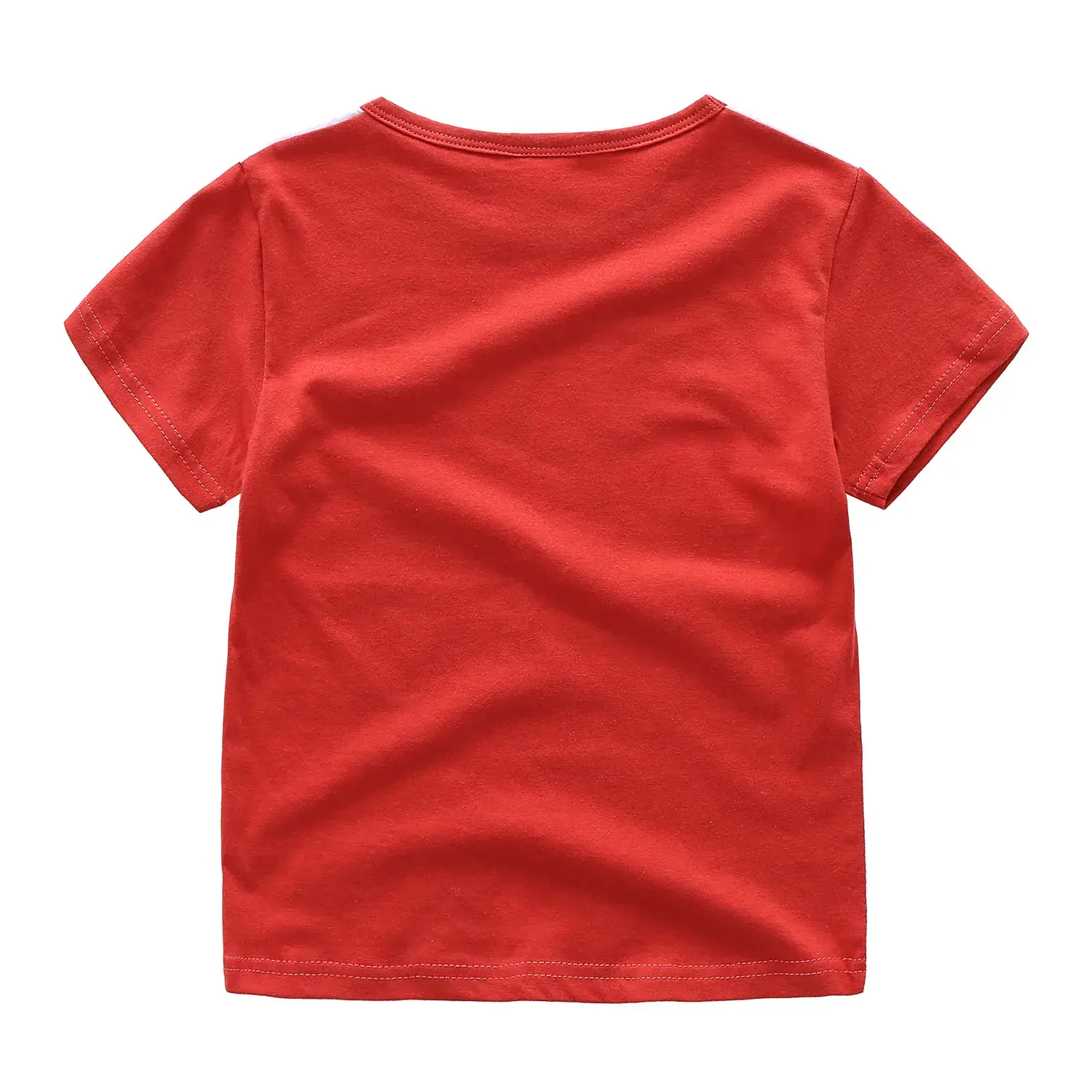 2018 Kids Cartoon T-Shirt White Orange Short Sleeve — feature 20