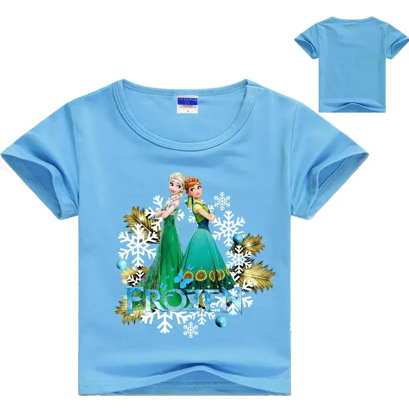 Frozen Elsa T-Shirt Red Kids 7637