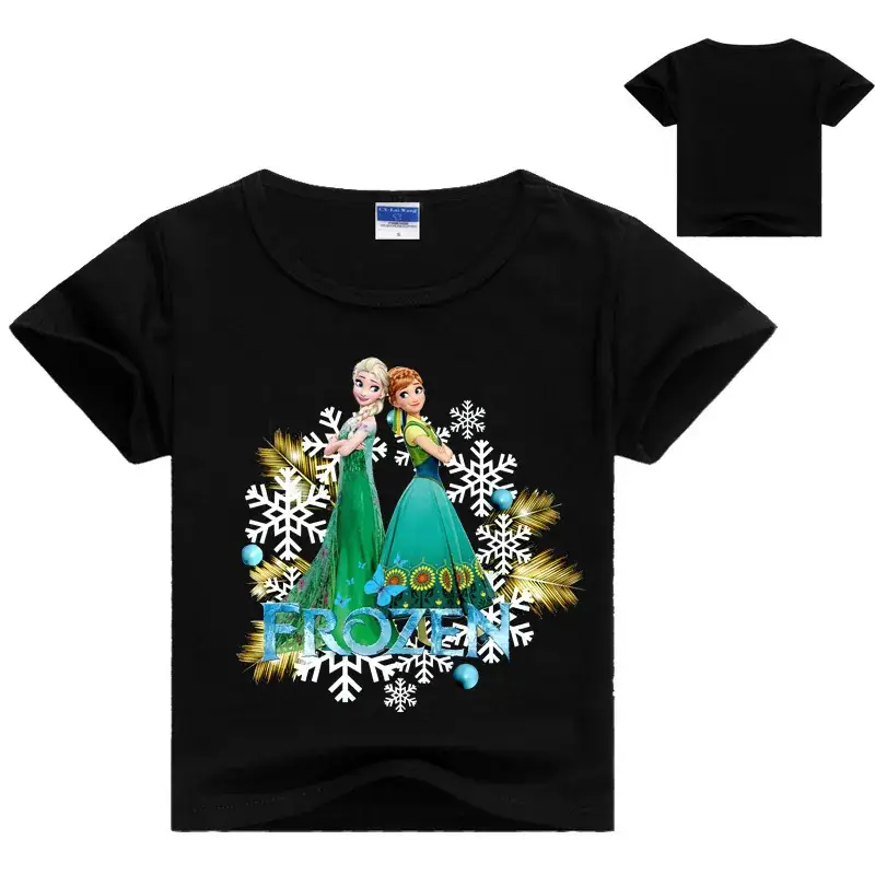 Frozen Elsa T-Shirt Red Kids 7637