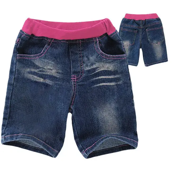 Women Denim Shorts Black Waist Medium Big Casual Pants — feature 12