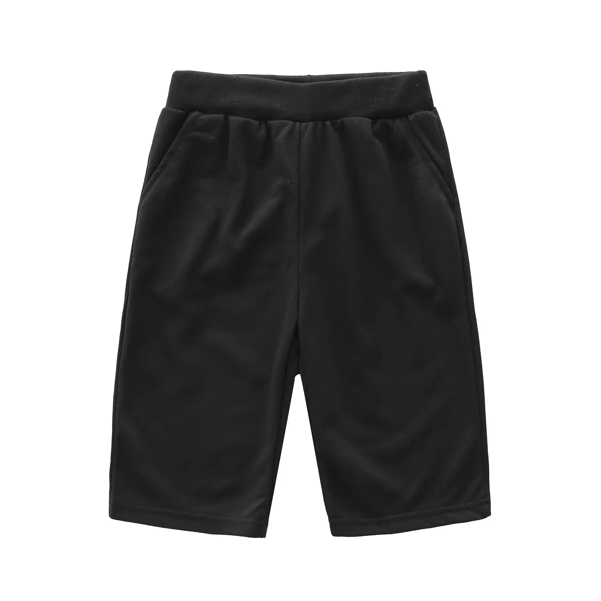Women Denim Shorts Black Waist Medium Big Casual Pants — feature 14