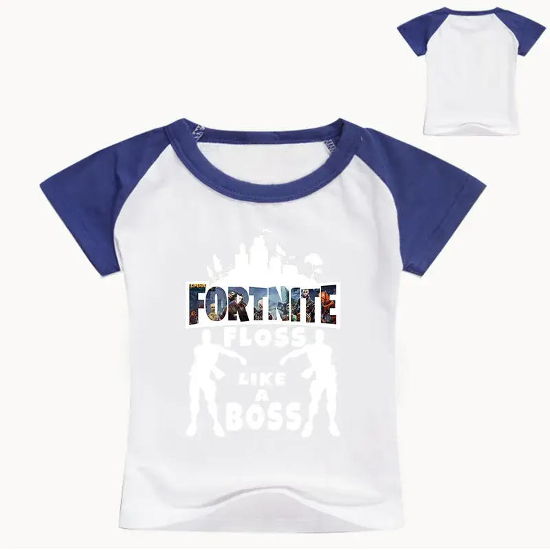Fortnite Boss Graphic T-Shirt for Kids Black Round Neck — feature 10