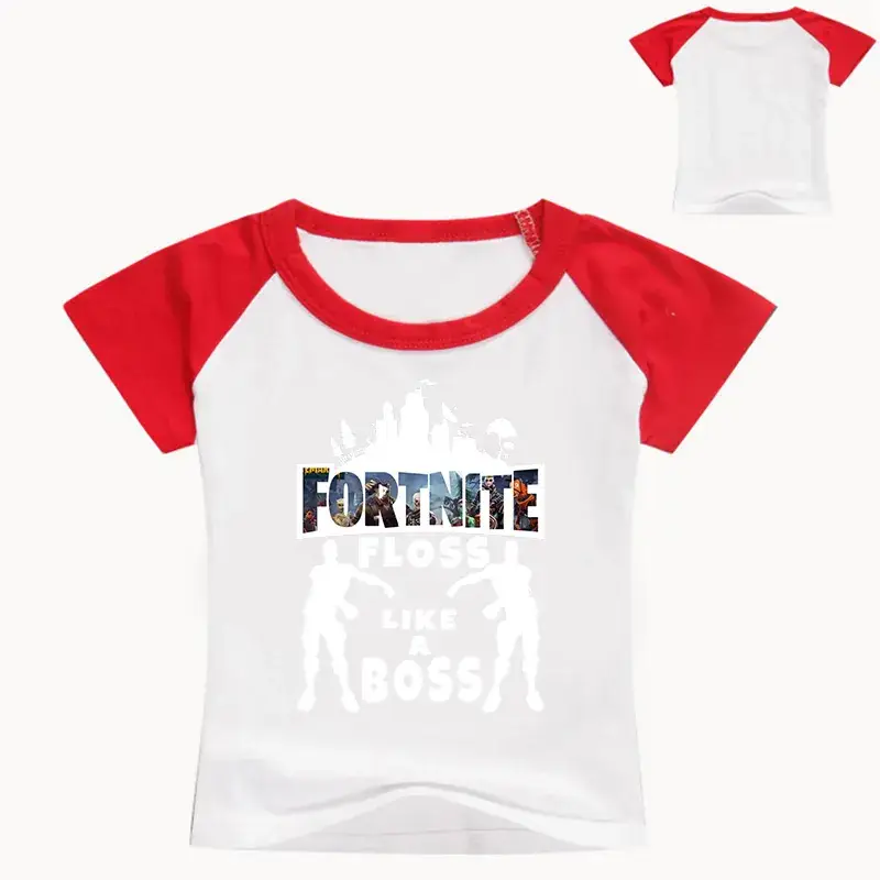 Fortnite Boss Graphic T-Shirt for Kids Black Round Neck — feature 9