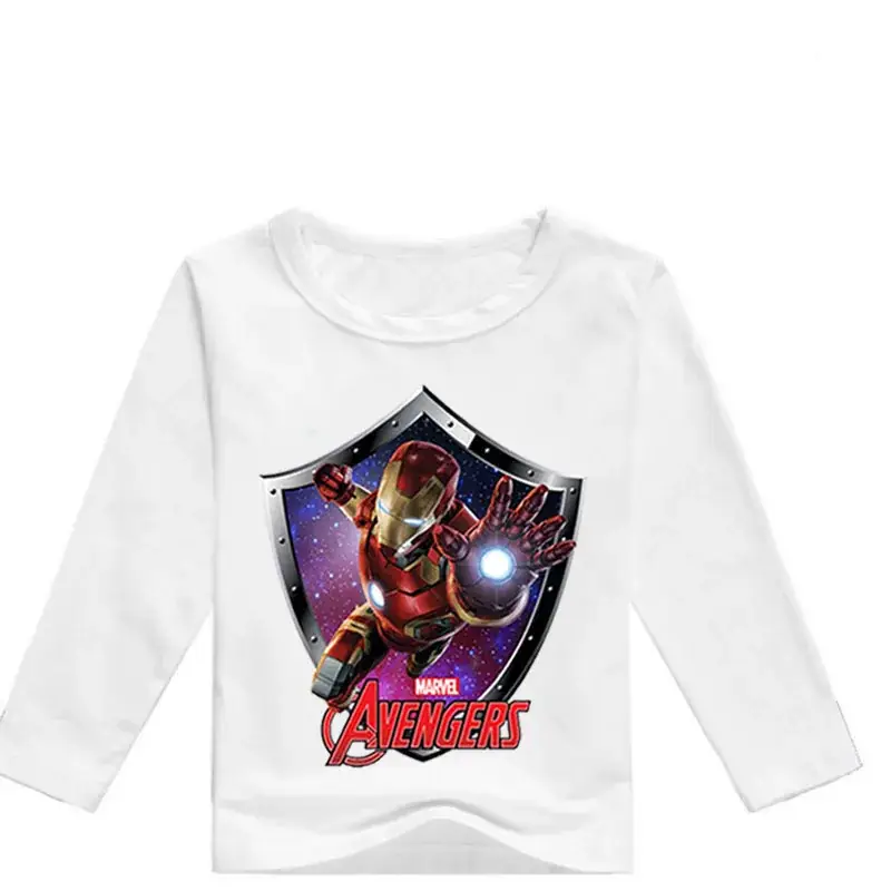 Children's Avengers Long Sleeve Yellow T-Shirt — feature 2