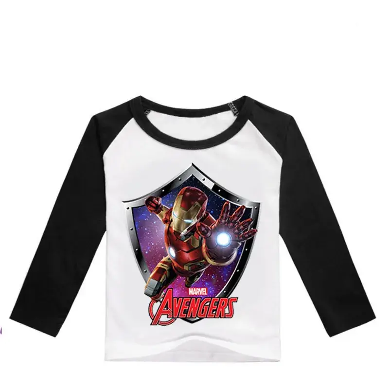 Children's Avengers Long Sleeve Yellow T-Shirt - Image 10