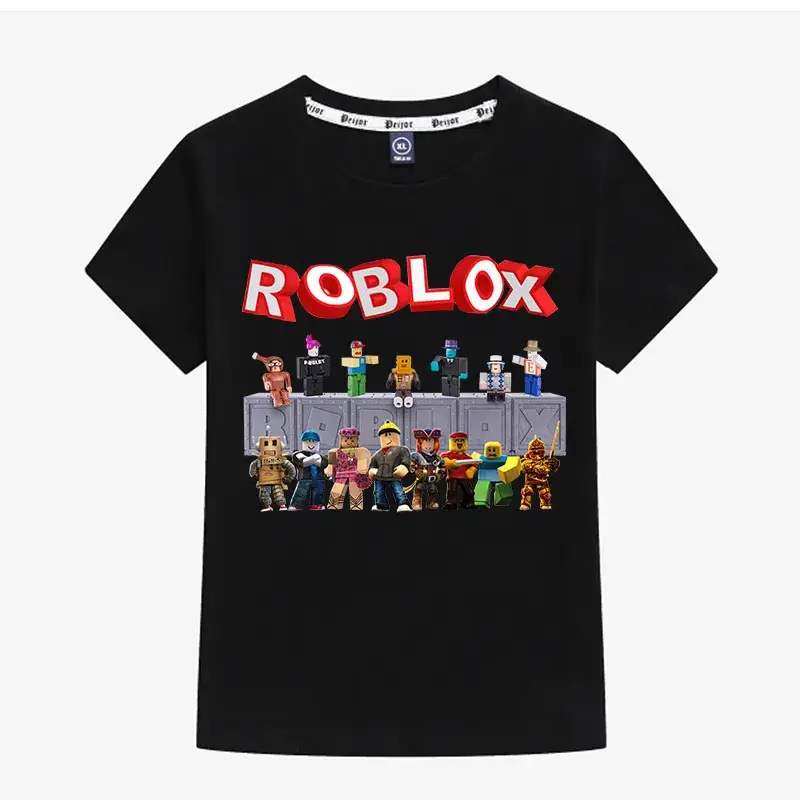 Kids Roblox Printed T-Shirt Grey 26C — feature 11