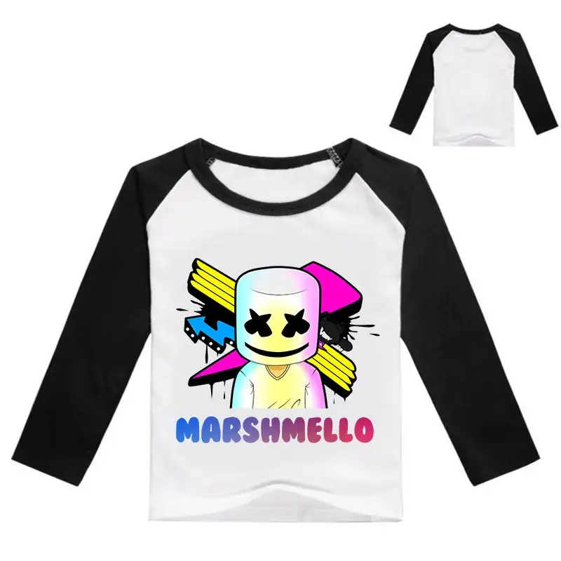 Marlhello Yellow Long Sleeve Kids Shirt — feature 13