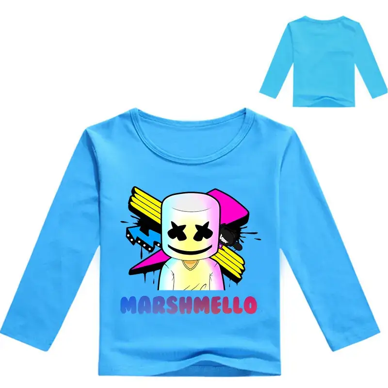 Marlhello Yellow Long Sleeve Kids Shirt - Image 8