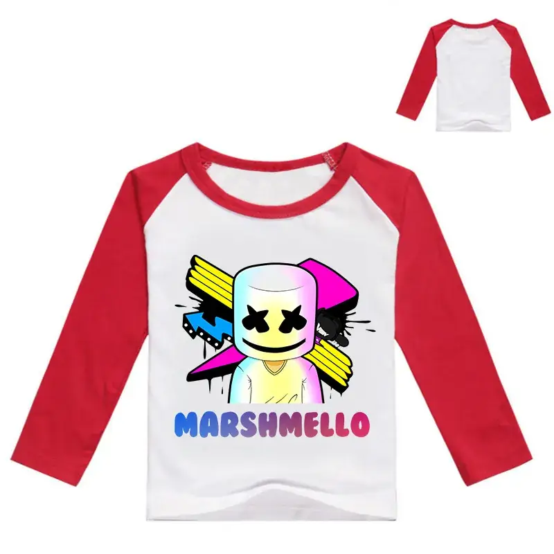 Marlhello Yellow Long Sleeve Kids Shirt - Image 9