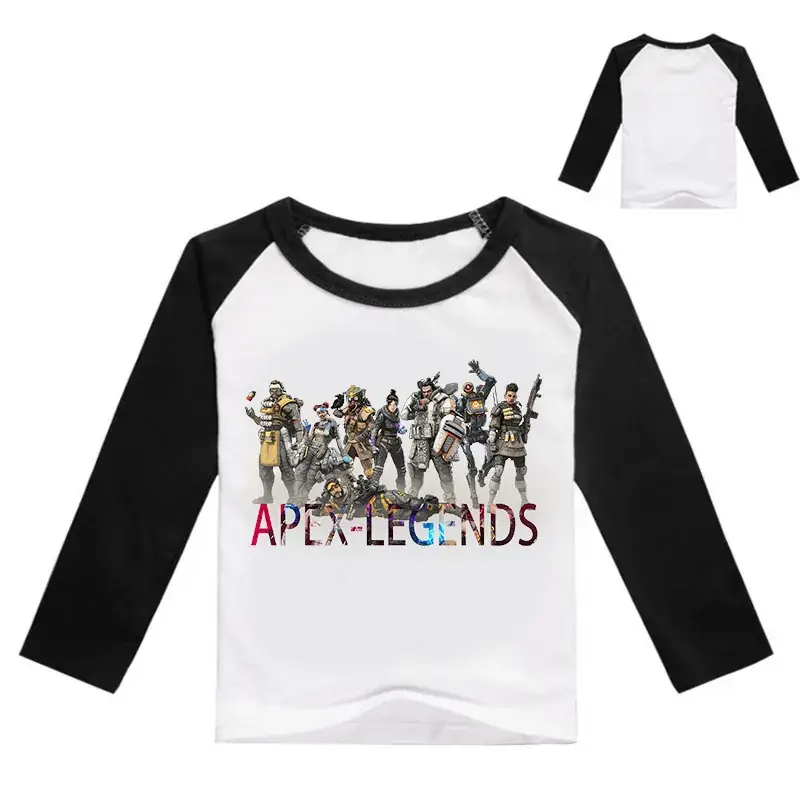 Children's Pink Apex Legends Long Sleeve Sweatshirt Set