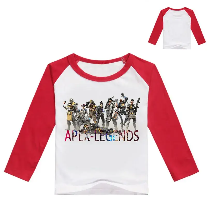 Children's Pink Apex Legends Long Sleeve Sweatshirt Set